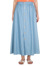 Civic Long Skirt [light blue]