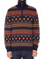 Soberia Troyer Knit [navy orange]
