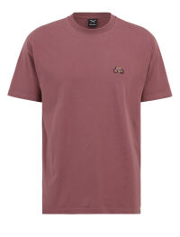 Peaceride Emb Tee [plum]