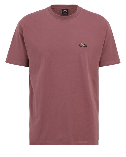 Peaceride Emb Tee [plum]