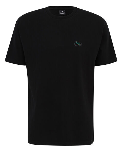Peaceride Emb Tee [black]