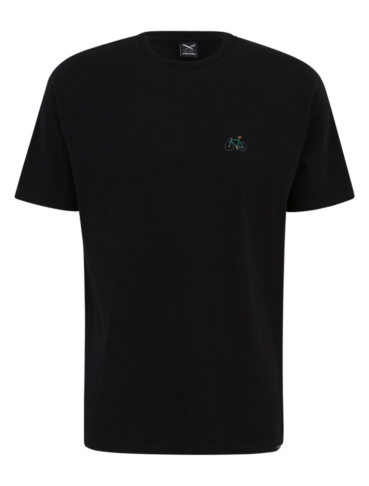 Peaceride Emb Tee [black]