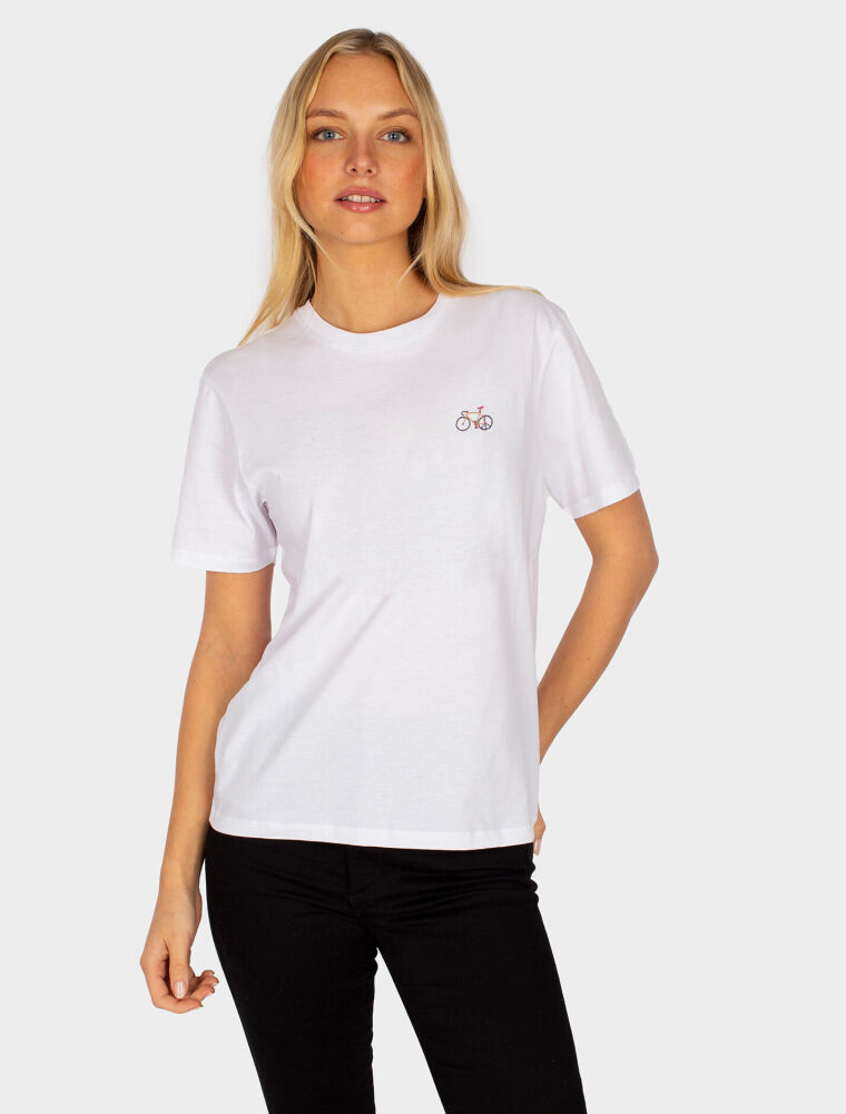 Peacy Ride Tee [white]