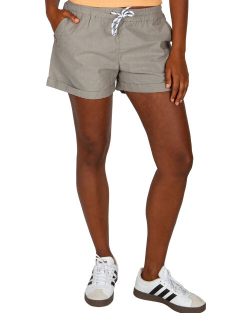 Chambray Girl Short [olivegrey]