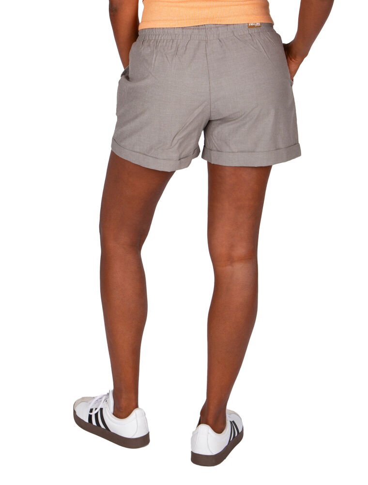 Chambray Girl Short [olivegrey]