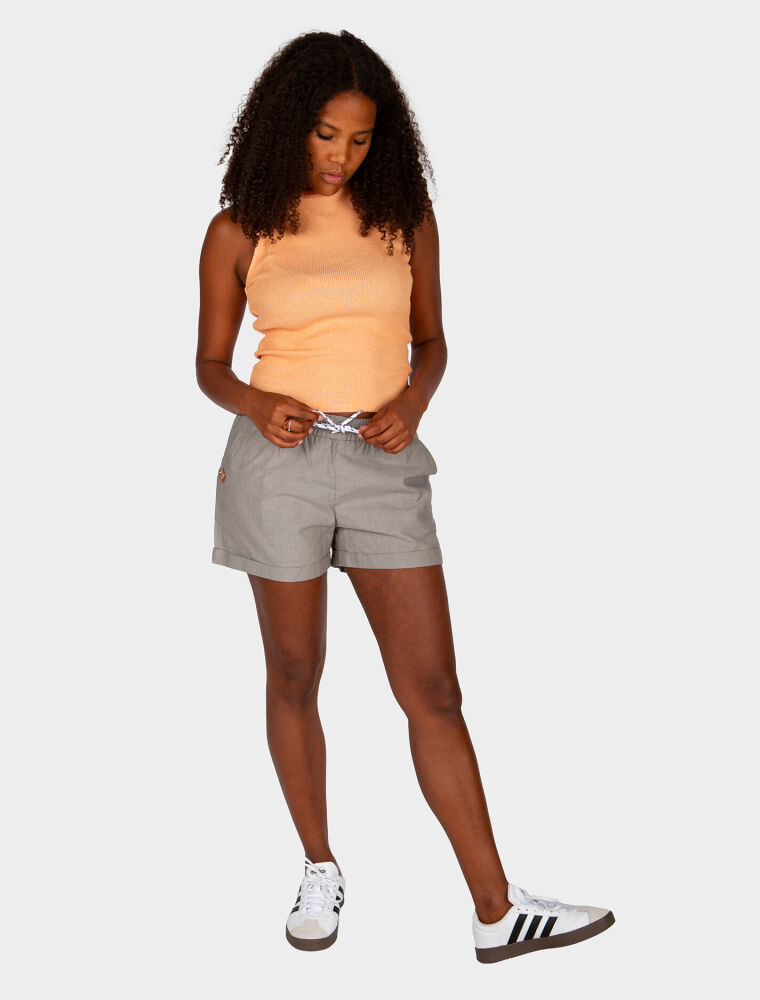 Chambray Girl Short [olivegrey]