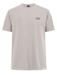 Peaceride Emb Tee [cloud gray]