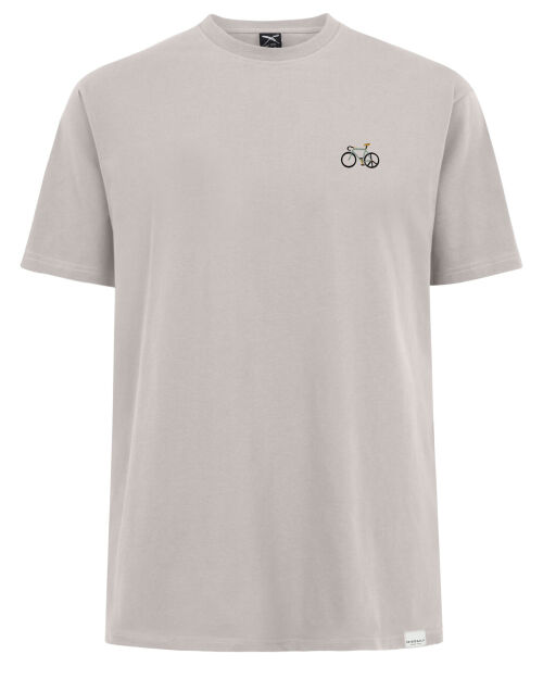 Peaceride Emb Tee [cloud gray]