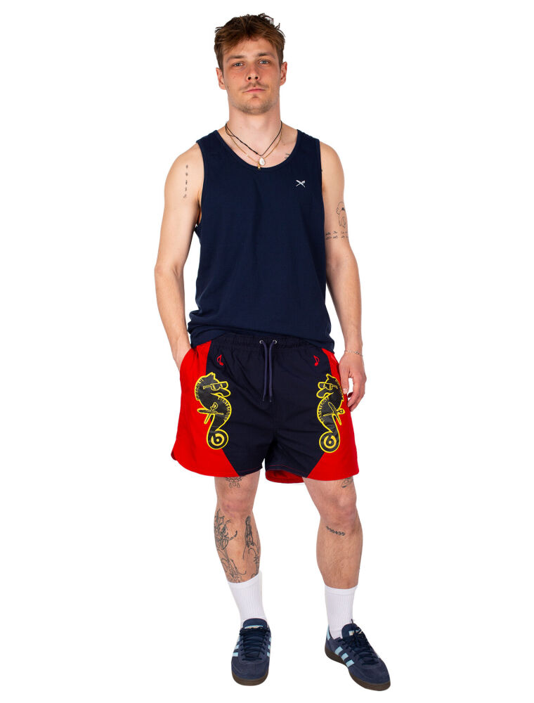 Beatsteaks x ID Short [navy red]