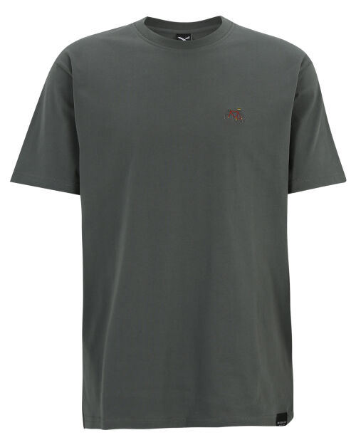 Peaceride Emb Tee [dark jungle]