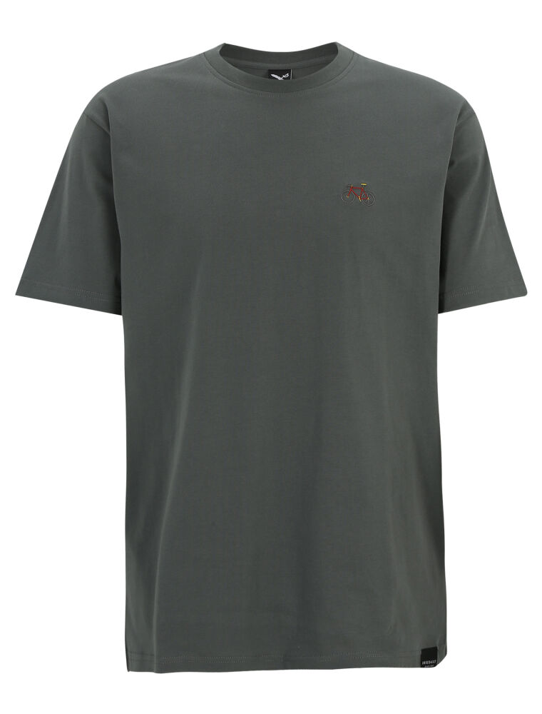 Peaceride Emb Tee [dark jungle]