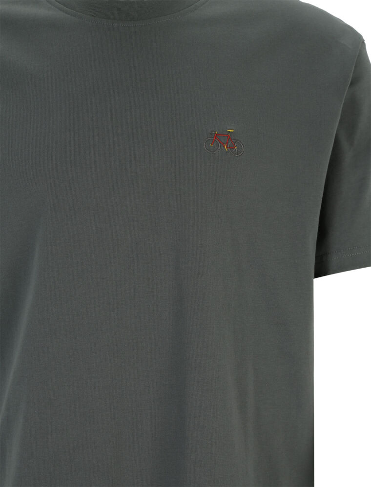 Peaceride Emb Tee [dark jungle]