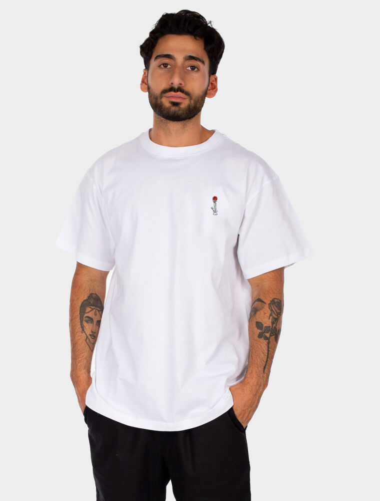 Rosebong Relaxed Tee [white]
