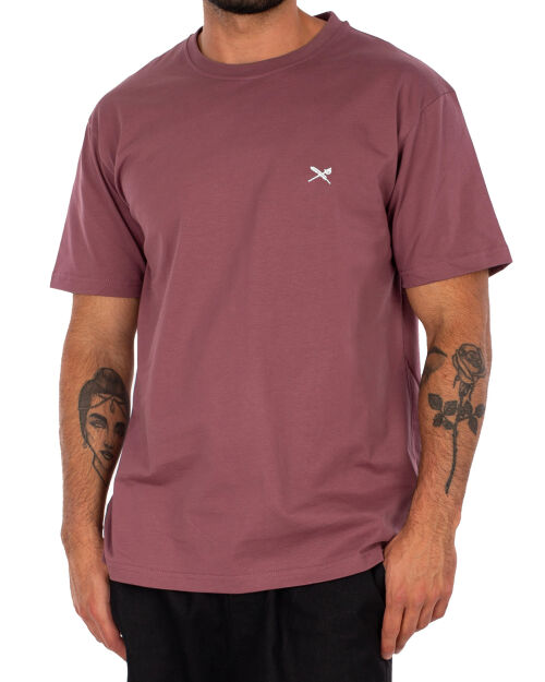 Mini Flag Relaxed Tee [plum]