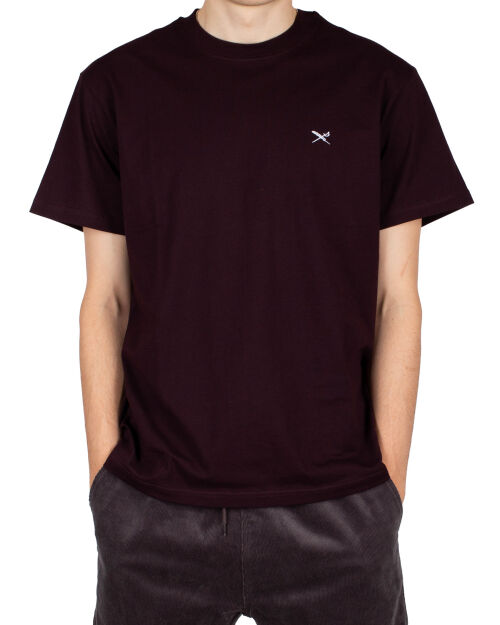 Mini Flag Relaxed Tee [eggplant]
