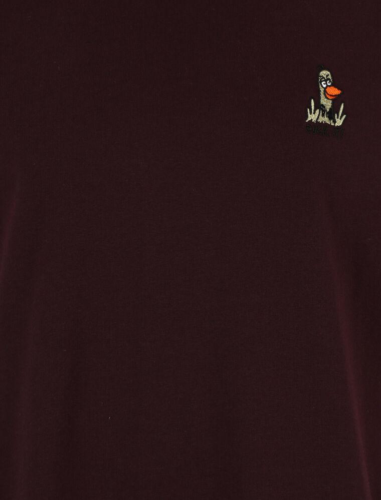 What The Duck Tee [aubergine]