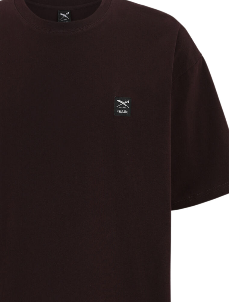 Heavy Flag T-Shirt [aubergine]