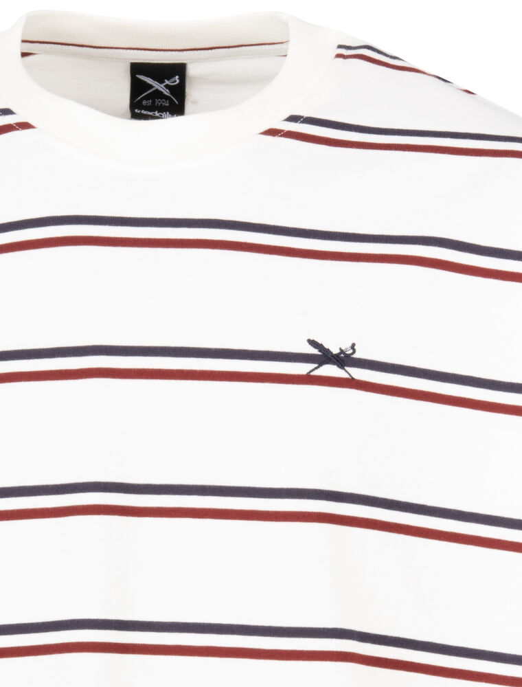 Callum Stripe T-Shirt [offwhite]