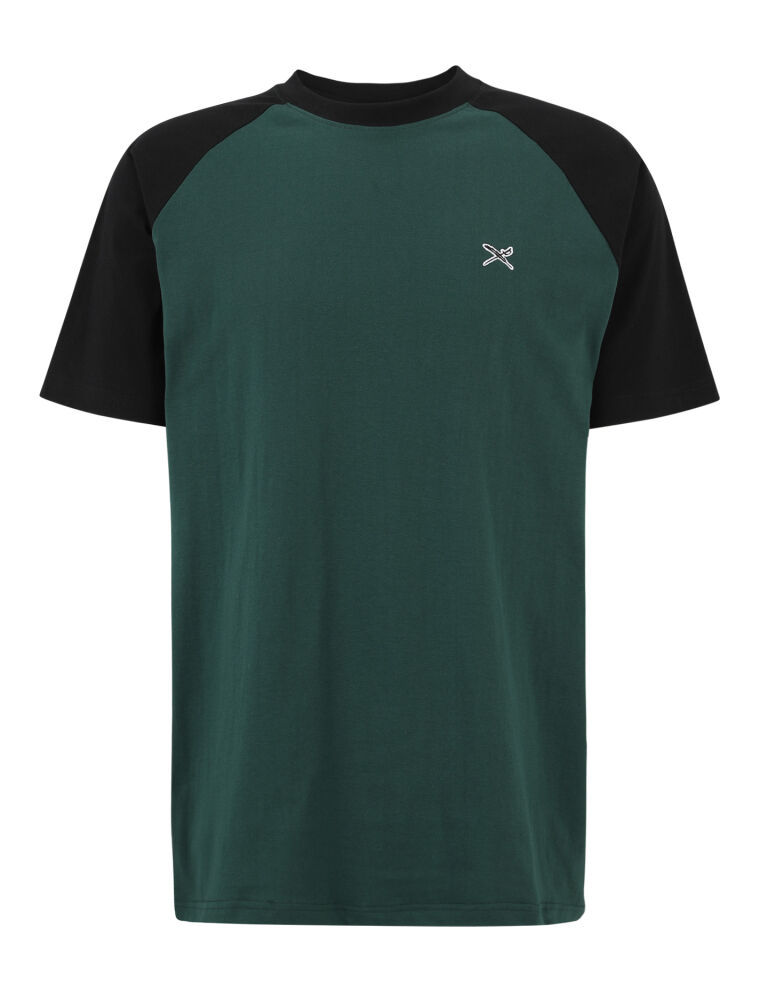 De College T-Shirt [bottle green]