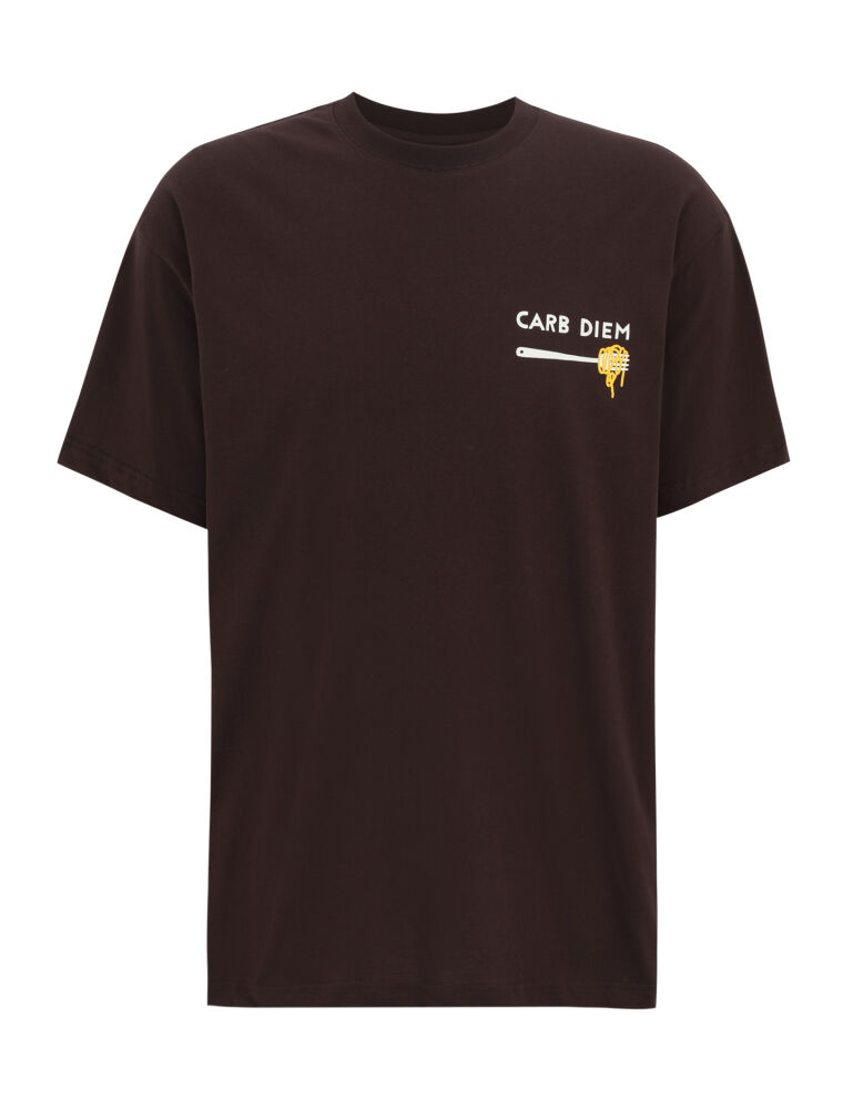 Pasta Obsessed T-Shirt [dark coffee]