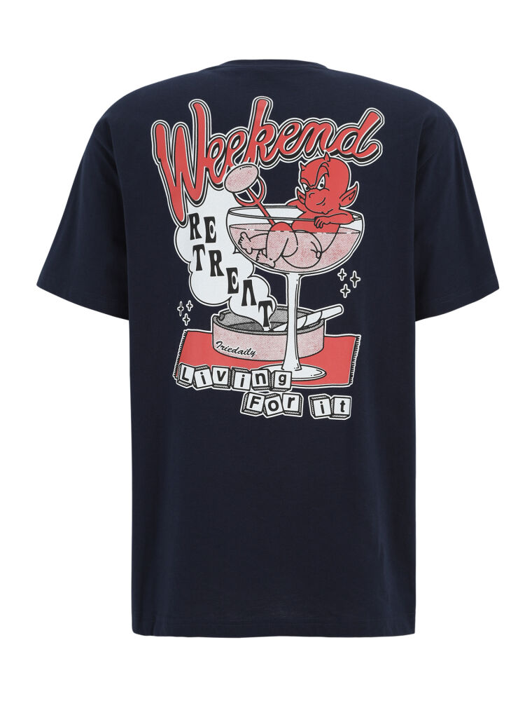 Living For It T-Shirt [midnight]