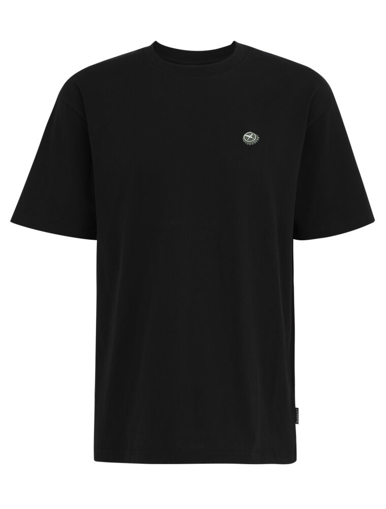 Crown cap T-shirt [black]