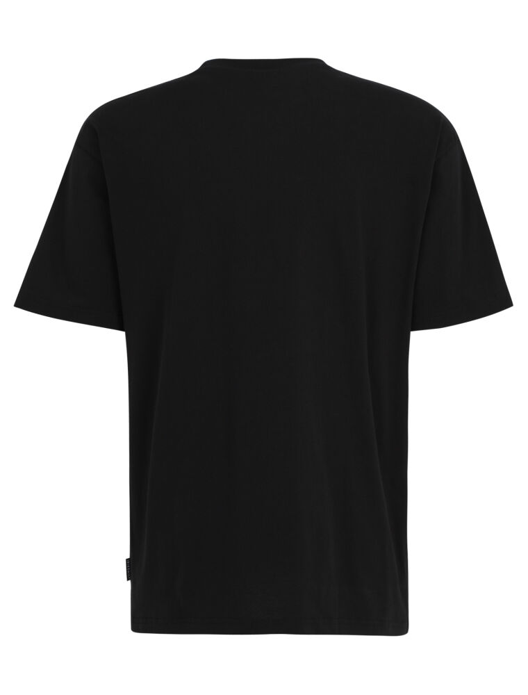Crown cap T-shirt [black]