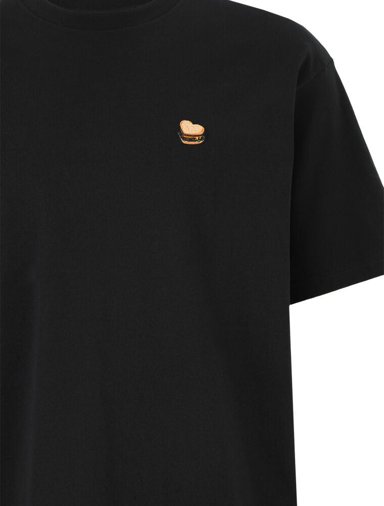 Burger Heart T-Shirt [black]