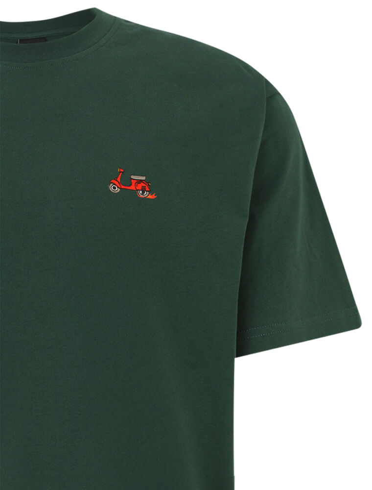 I Scooter T-Shirt [bottle green]