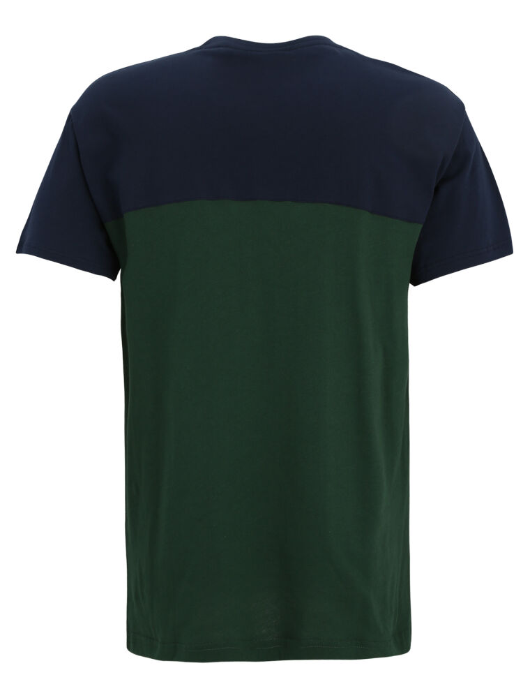 Block Pocket Tee [bottle green]