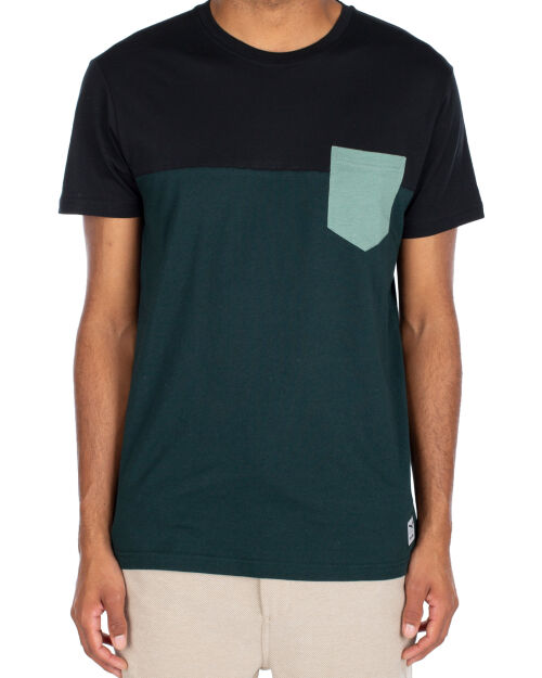 Block Pocket Tee [jungle green]
