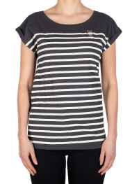 Racoon Stripe Tee [coal]