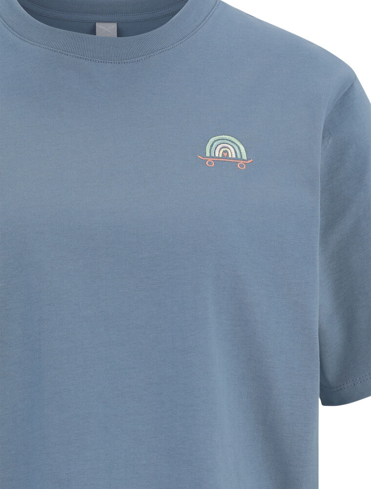 Skate Heart Tee [grayblue]