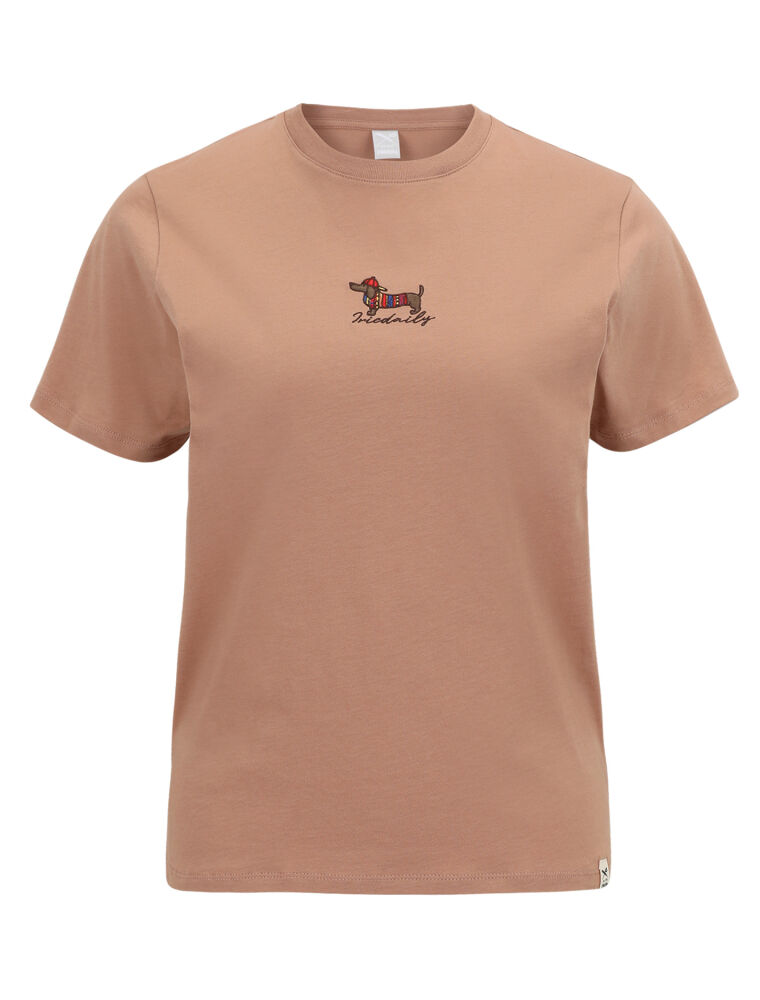 Dacksi Tee [cedar rose]