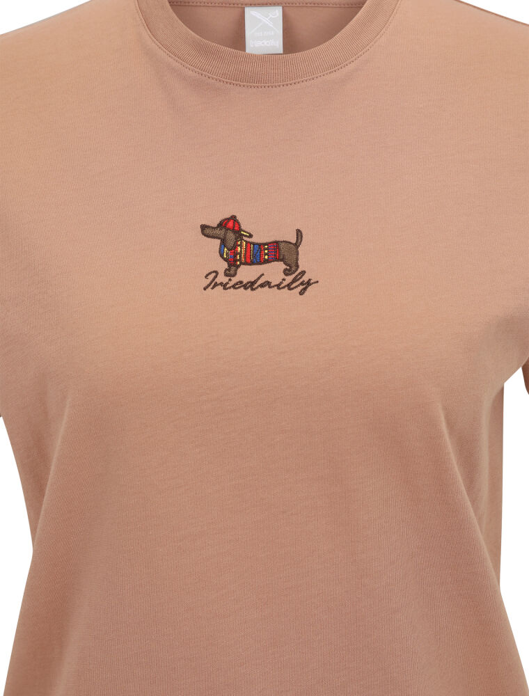 Dacksi Tee [cedar rose]