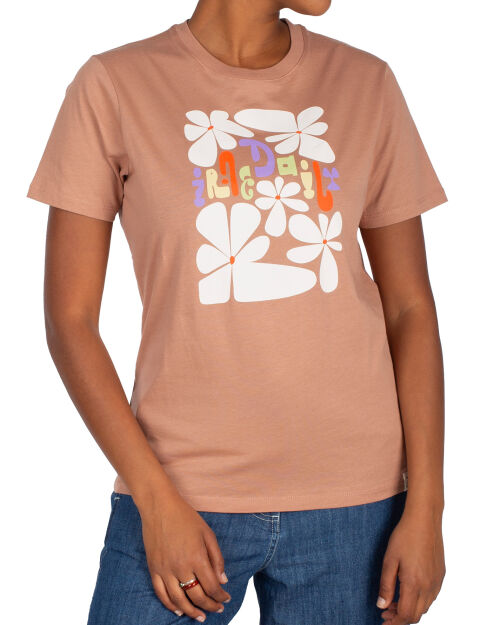 De La Fleur Tee [cedar rose]