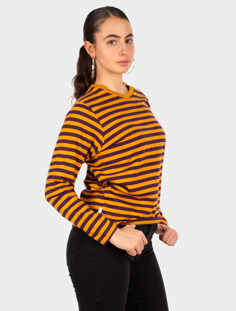 Stripe Basic LS [mustard]