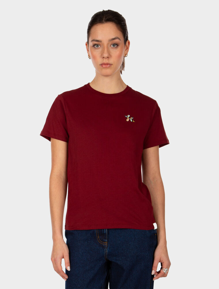 Puffy Dog T-Shirt [bordeaux]