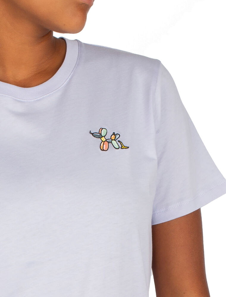Puffy Dog T-Shirt [light lilac]