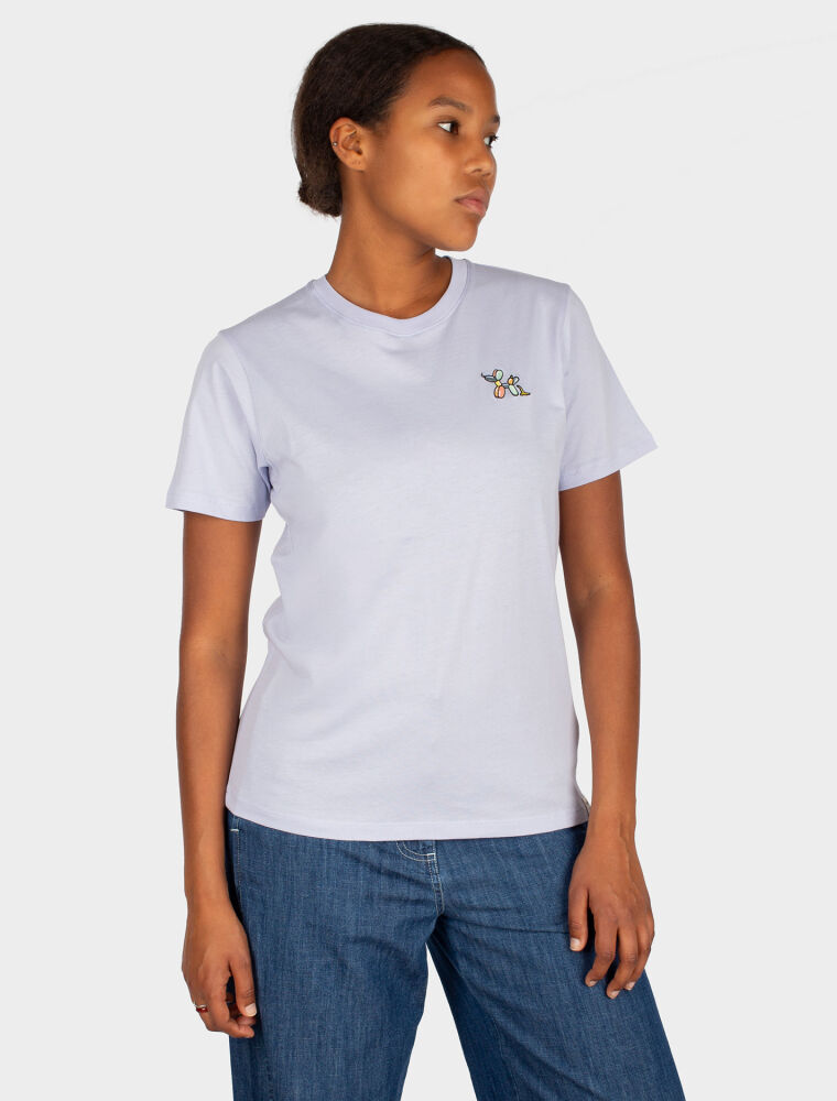 Puffy Dog T-Shirt [light lilac]