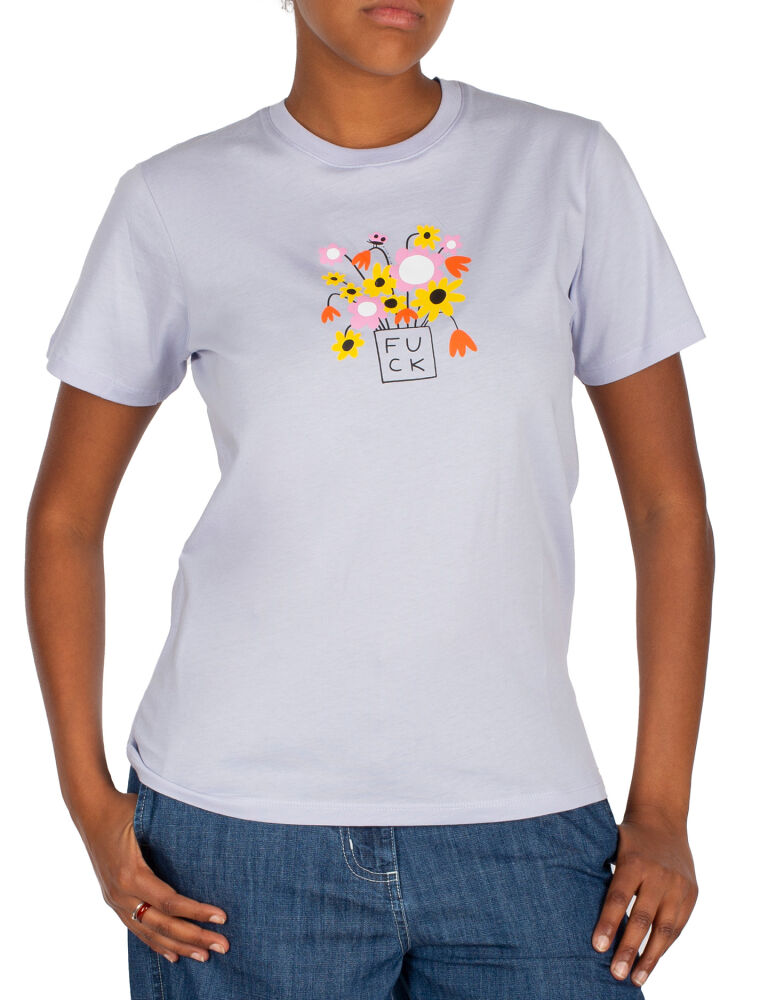Flowerie T-Shirt [light lilac]