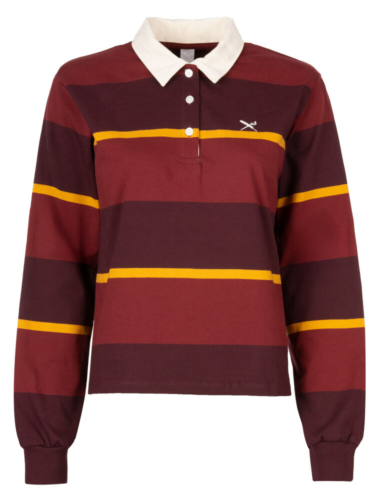 B Stripe Rugby LS [bordeaux]