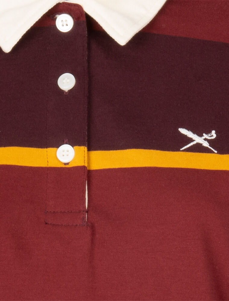 B Stripe Rugby LS [bordeaux]