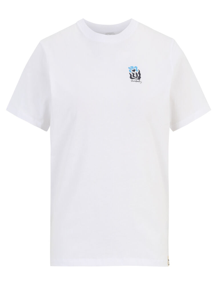 Square Flowers T-Shirt [white]
