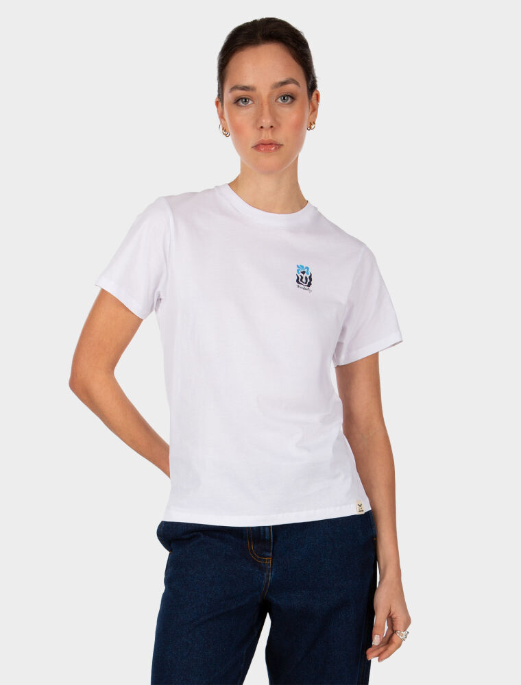 Square Flowers T-Shirt [white]