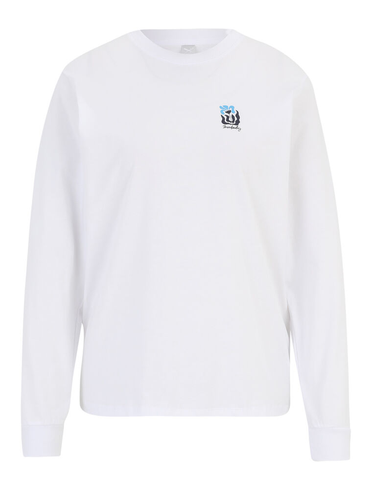 Square Flowers LS [white]