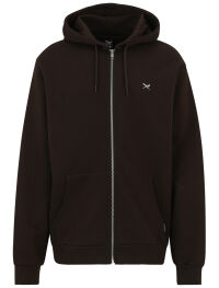 Mini Flag 2 Zip Hood [dark coffee]
