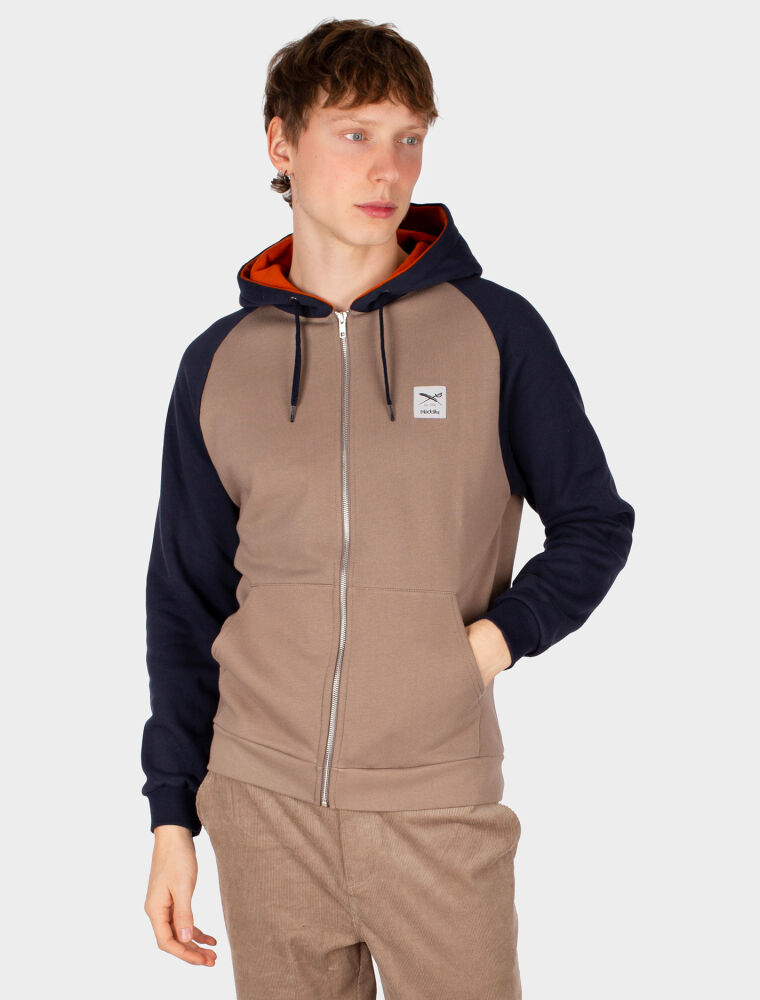 De College 2 Zip Hood [clay]