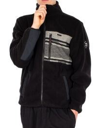 Wonderer Track Jacket [black white]