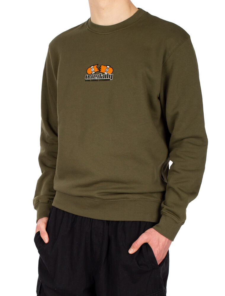 Sidewalk Crewneck [warm olive]
